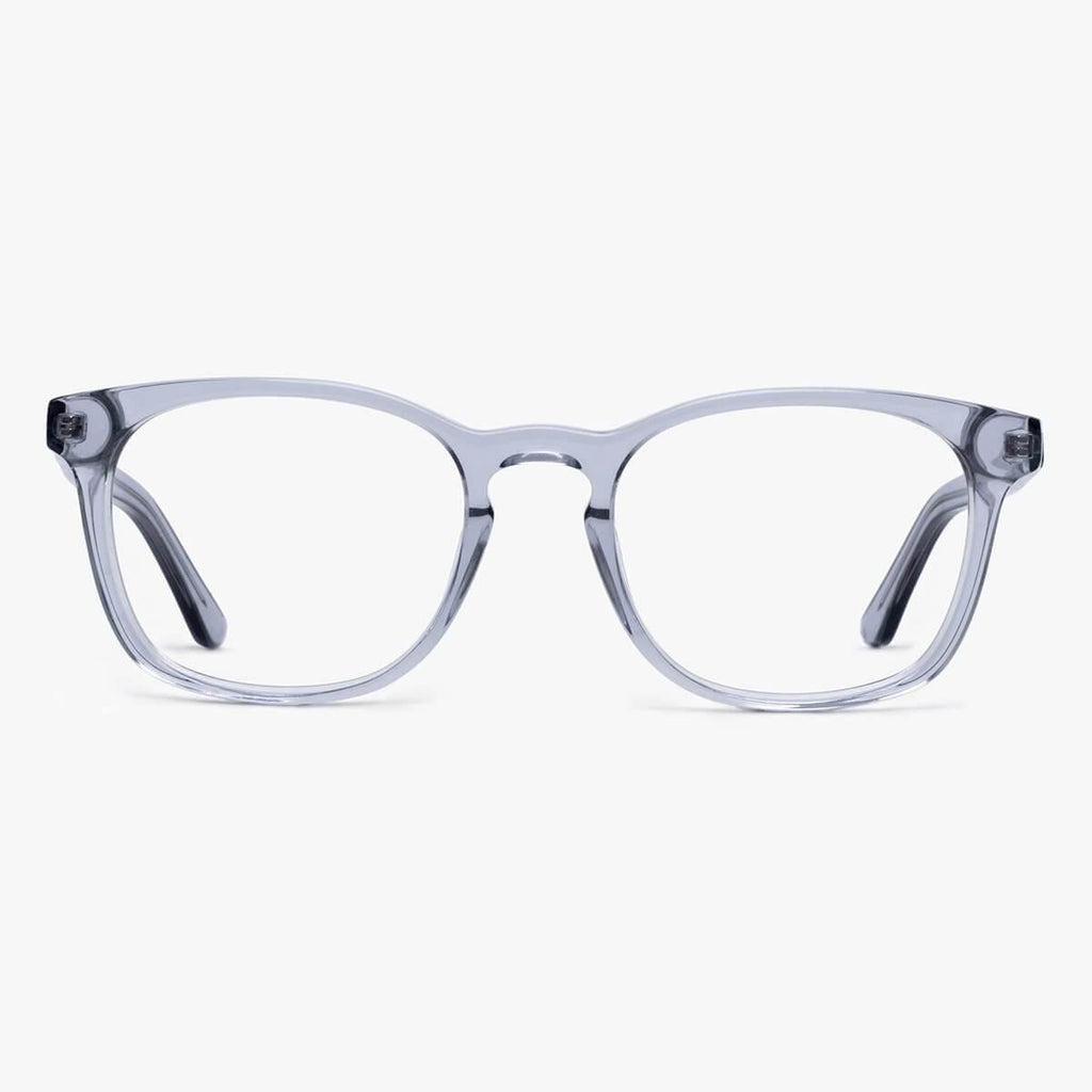 Køb Men's Baker Crystal Grey Læsebriller - Luxreaders.dk