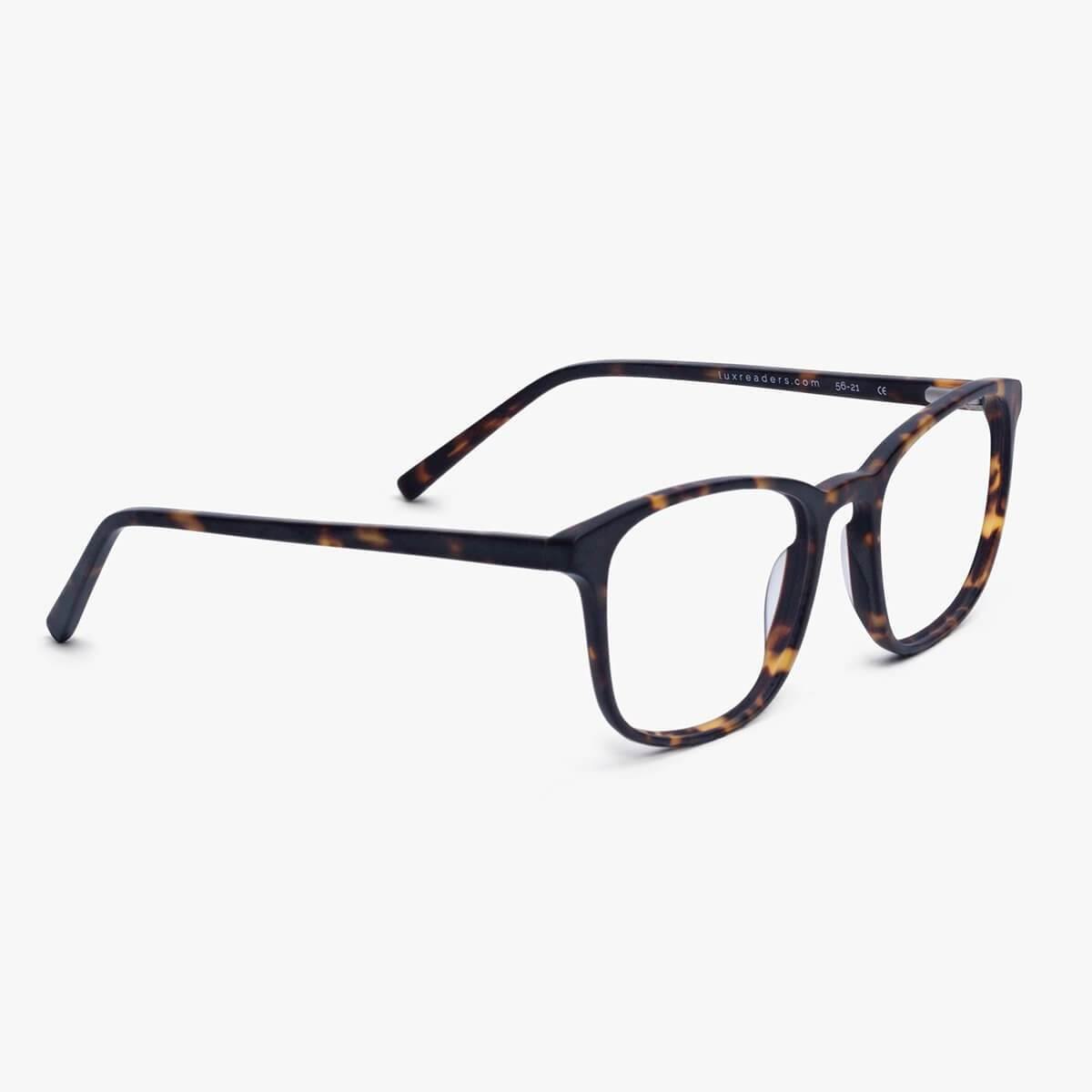 Ebeltoft Dark Turtle tortoiseshell glasses with square frames
