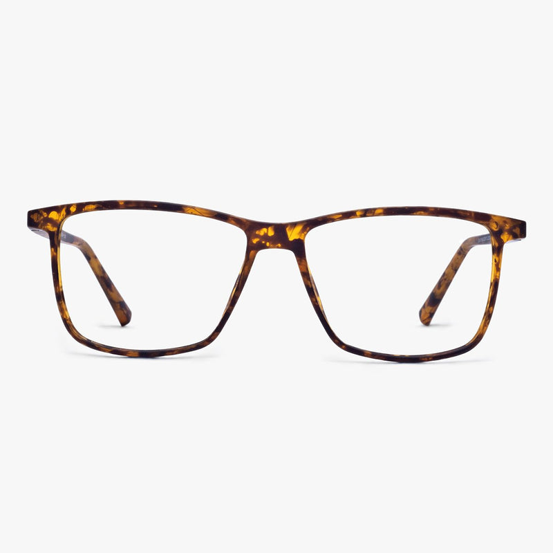 København Light Turtle rectangle tortoiseshell glasses