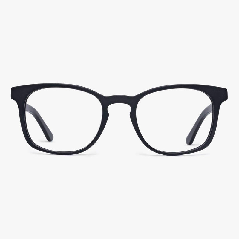 Men's Bornholm Black square black frame eyeglasses