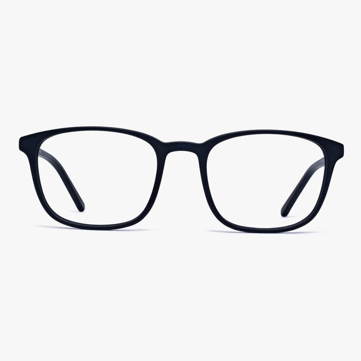 Men's Ebeltoft Black square glasses with black frame