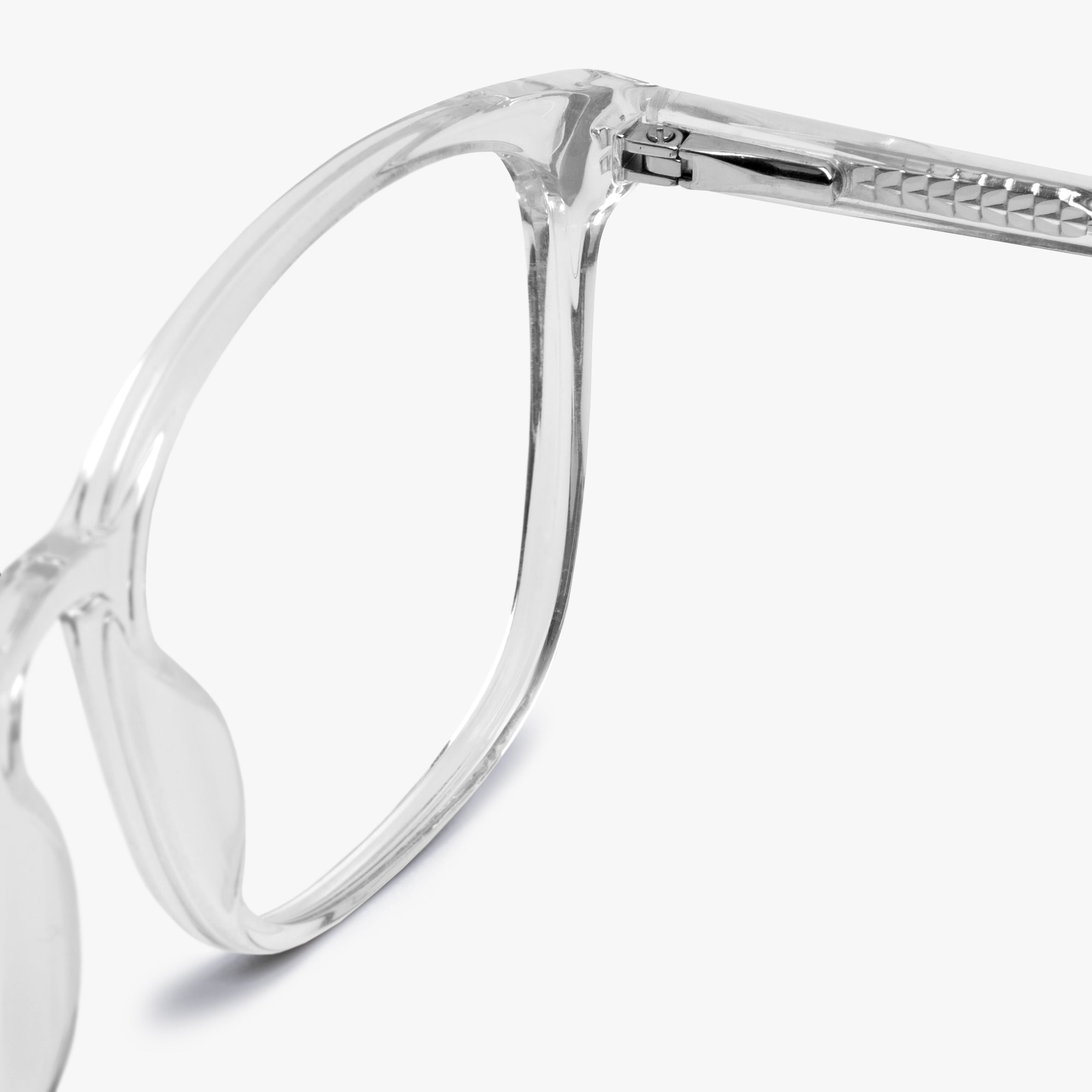 Men's Ebeltoft Crystal White glasses with clear frame