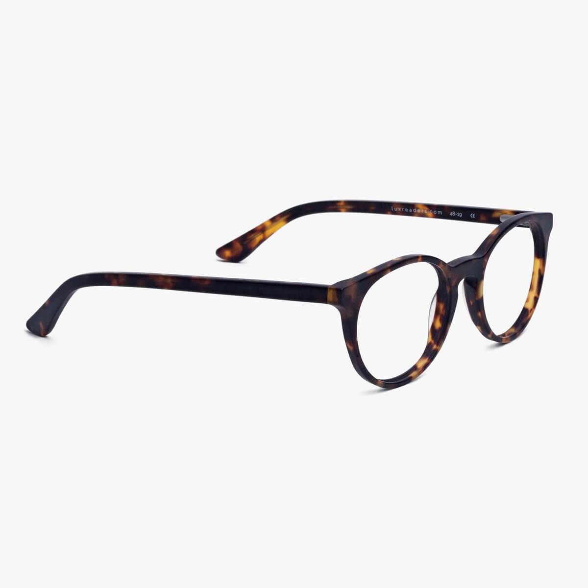 Men's Örebro Dark Turtle glasses with a tortoiseshell pattern