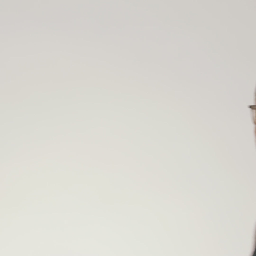 Luxreaders stylish Women's Fyn Grey Blue light glasses. Made from Rubber in a Square shape.