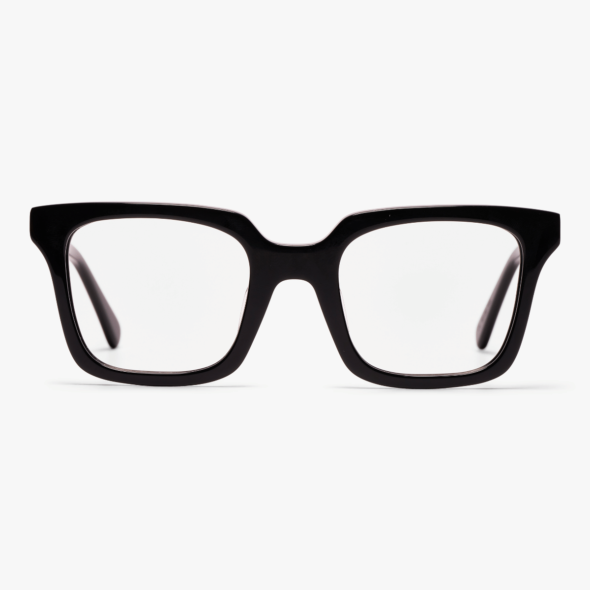 Tisvilde Black square black reading glasses