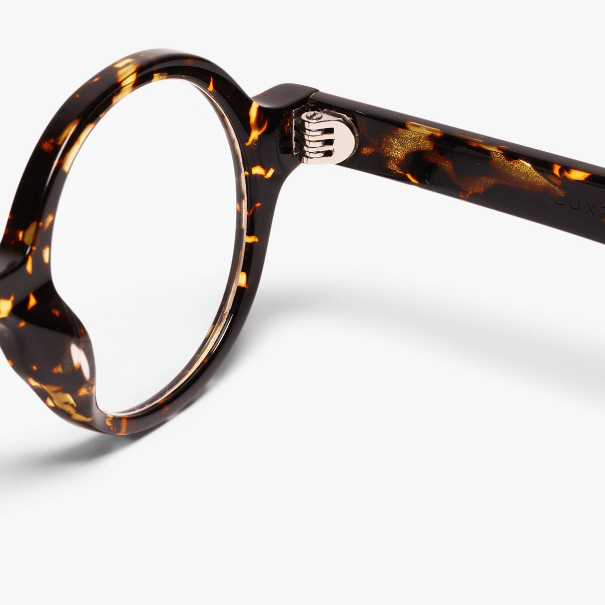 Tórshavn Dark Turtle tortoiseshell glasses with round frame