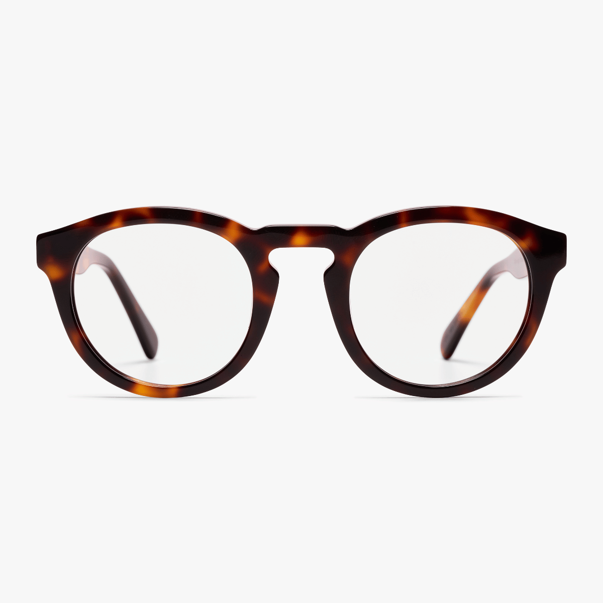 Women's Gråsten Light Turtle glasses with round tortoiseshell frames
