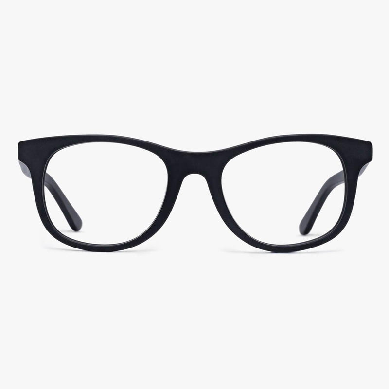 Women's Malmö Black glasses with a matte black frame
