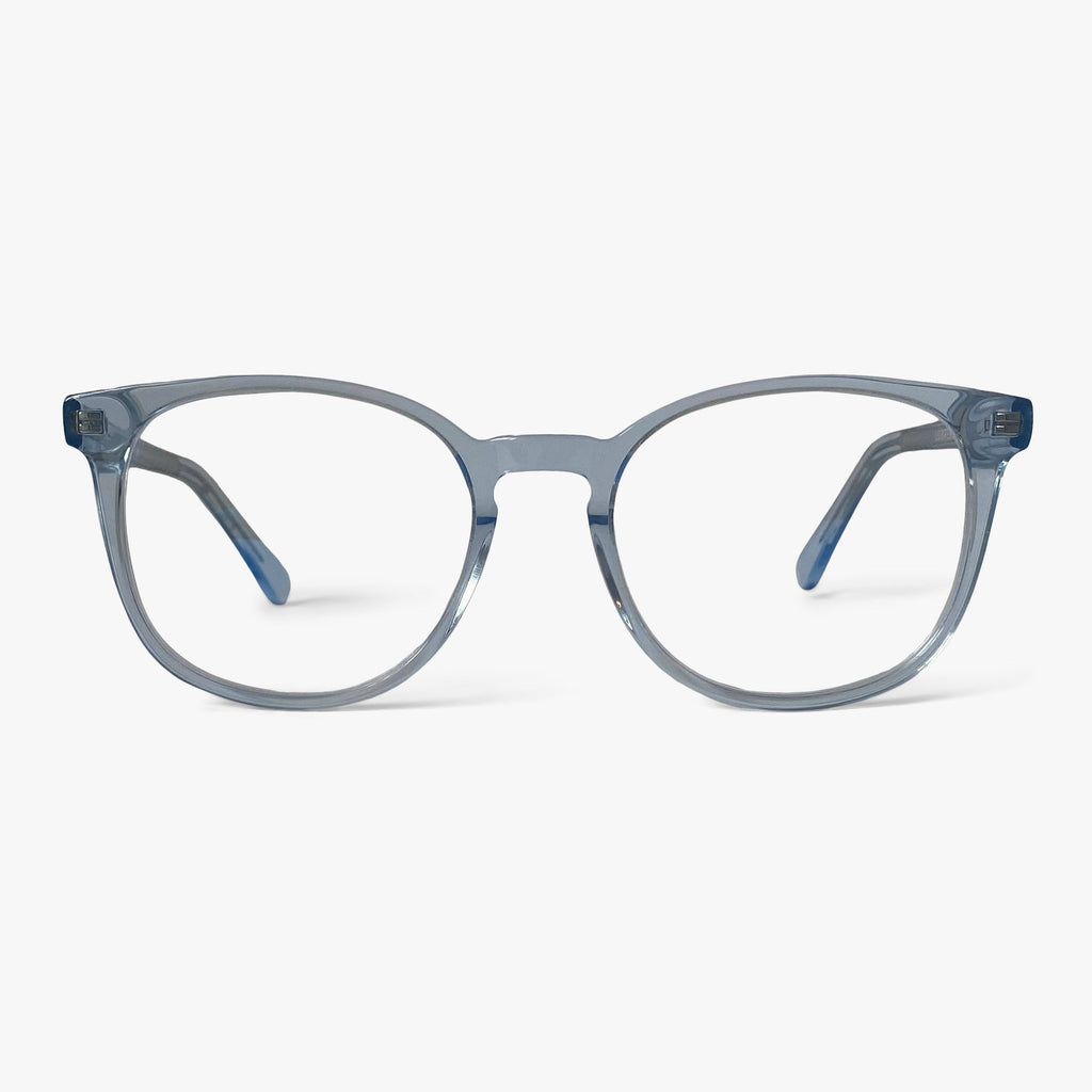 Køb Men's Landon Crystal Blue Blue light briller - Luxreaders.dk