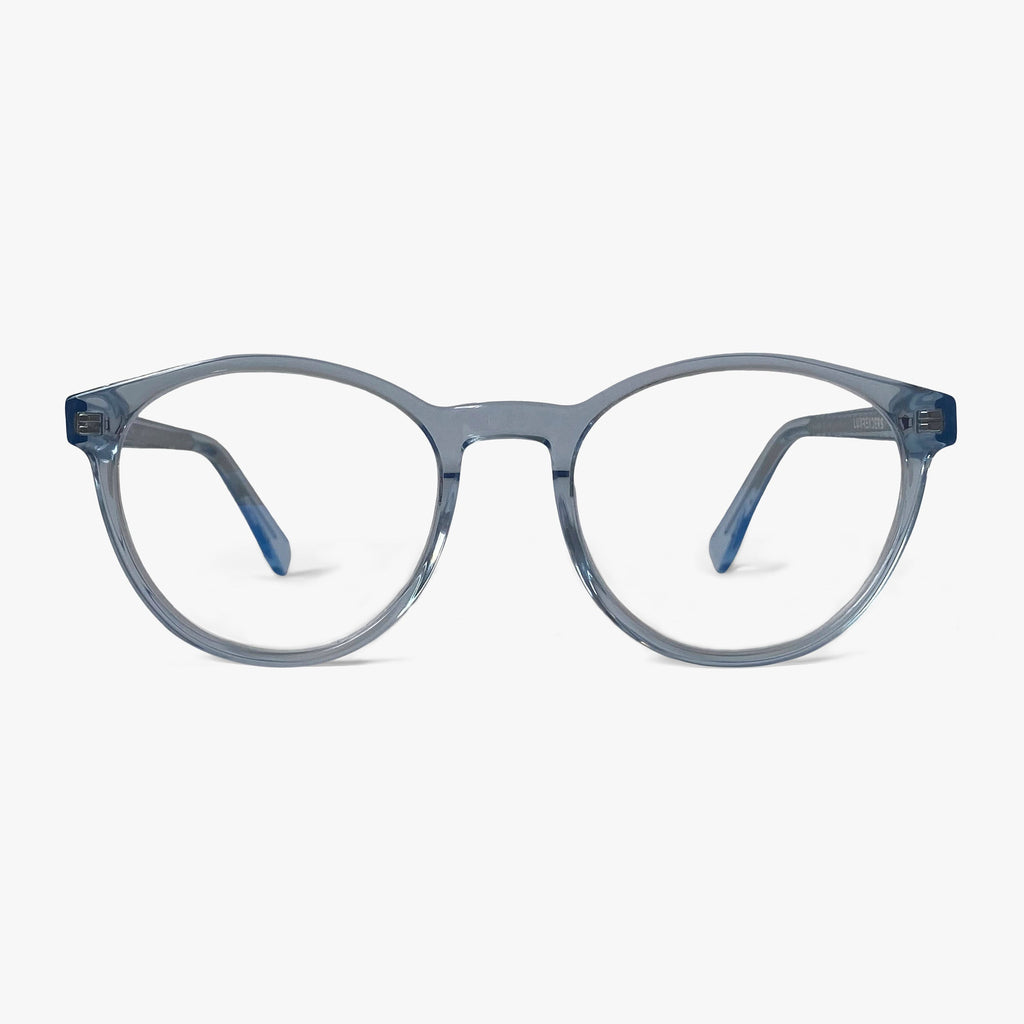 Køb Men's Quincy Crystal Blue Blue light briller - Luxreaders.dk