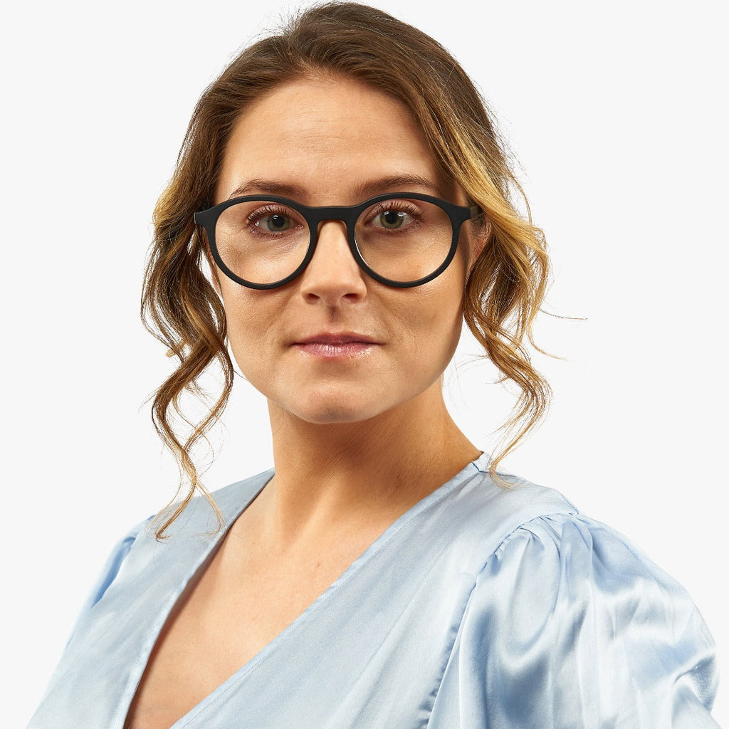Women's Walker Black Læsebriller - Luxreaders.dk