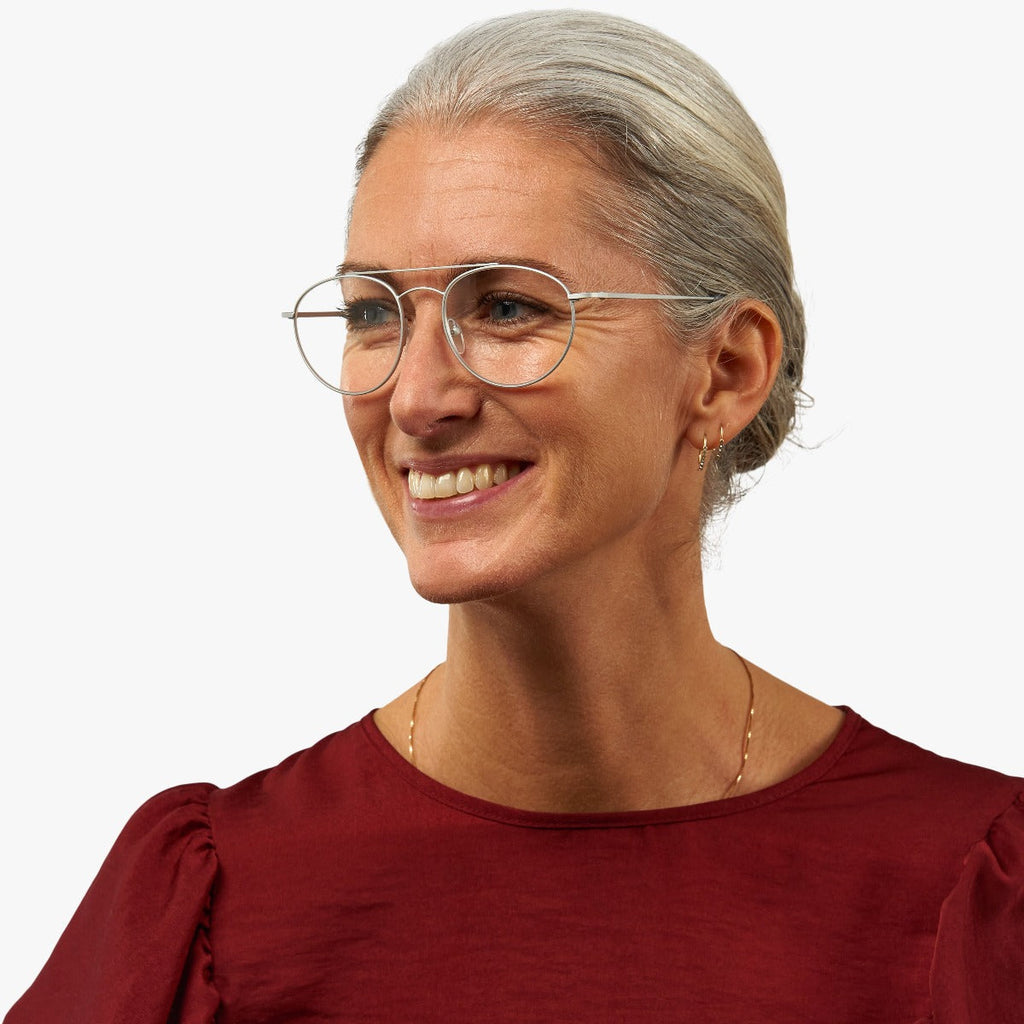Women's Williams Steel Læsebriller - Luxreaders.dk