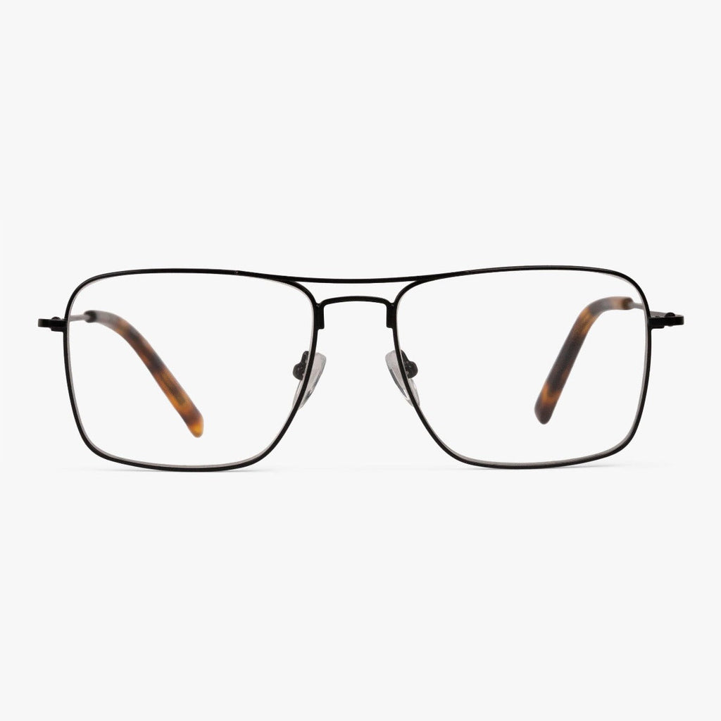 Køb Men's Clarke Black Læsebriller - Luxreaders.dk