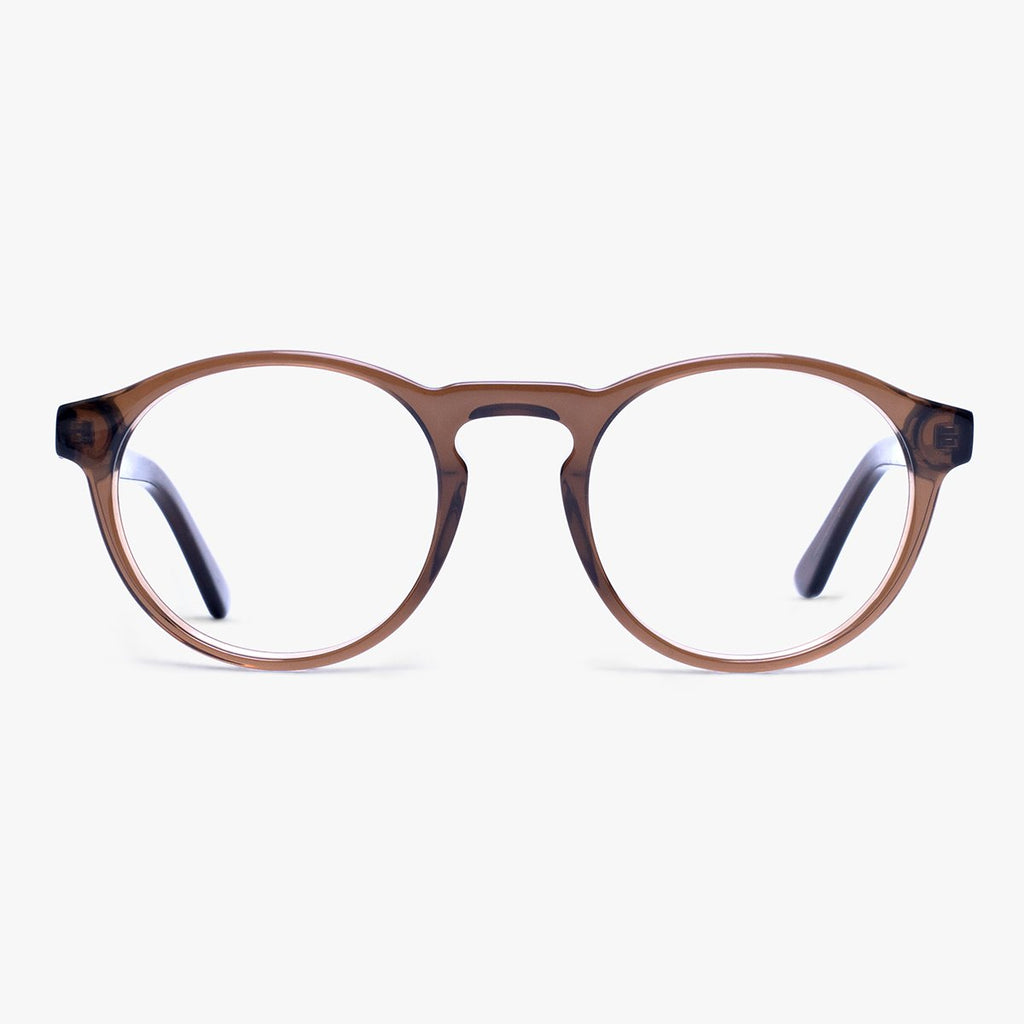 Køb Morgan Shiny Brown Læsebriller - Luxreaders.dk