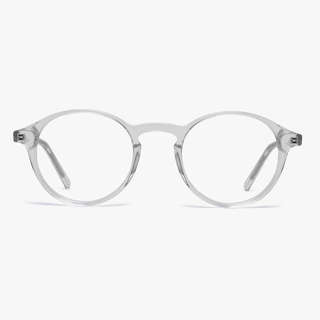 Køb Quincy Crystal White Læsebriller - Luxreaders.dk