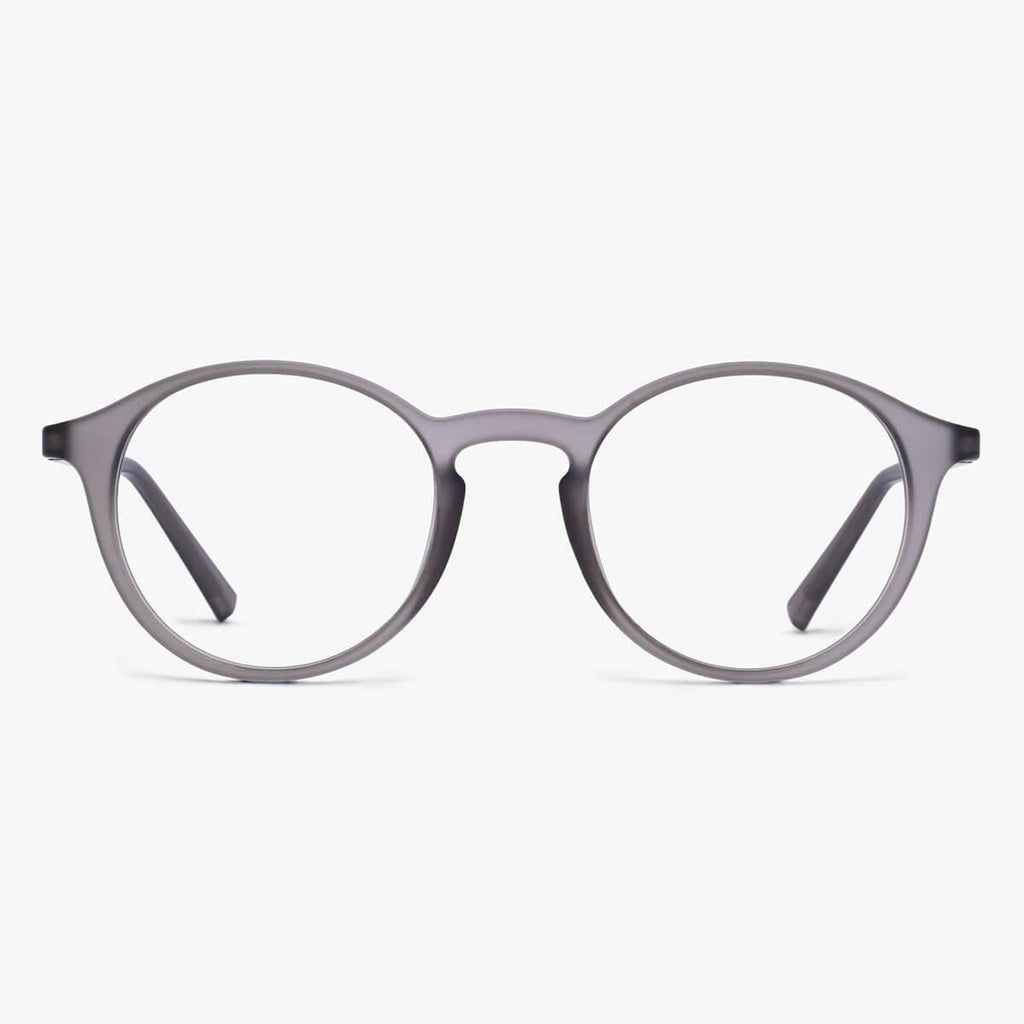 Køb Men's Wood Grey Blue light briller - Luxreaders.dk