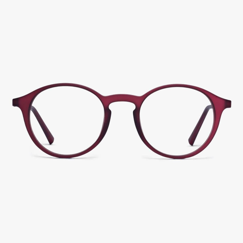 Køb Women's Wood Red Læsebriller - Luxreaders.dk