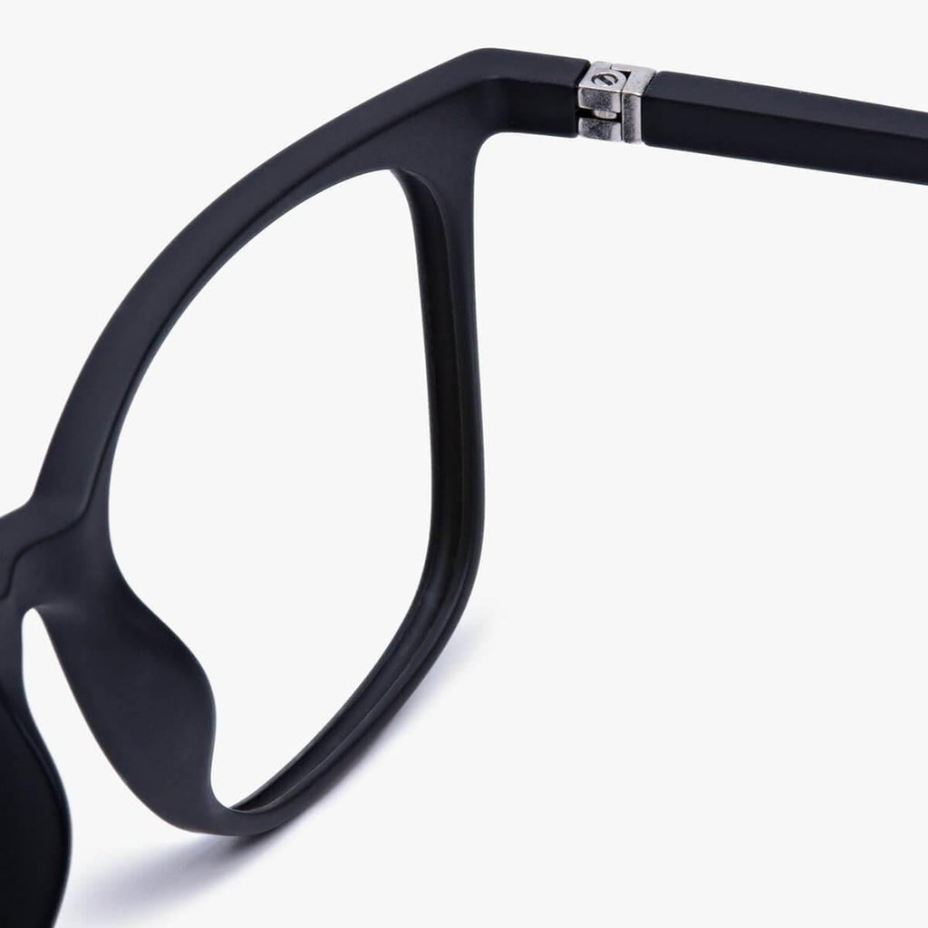 Riley Black Læsebriller - Luxreaders.dk