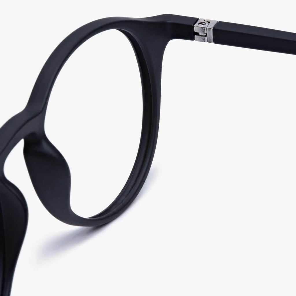 Women's Wood Black Læsebriller - Luxreaders.dk