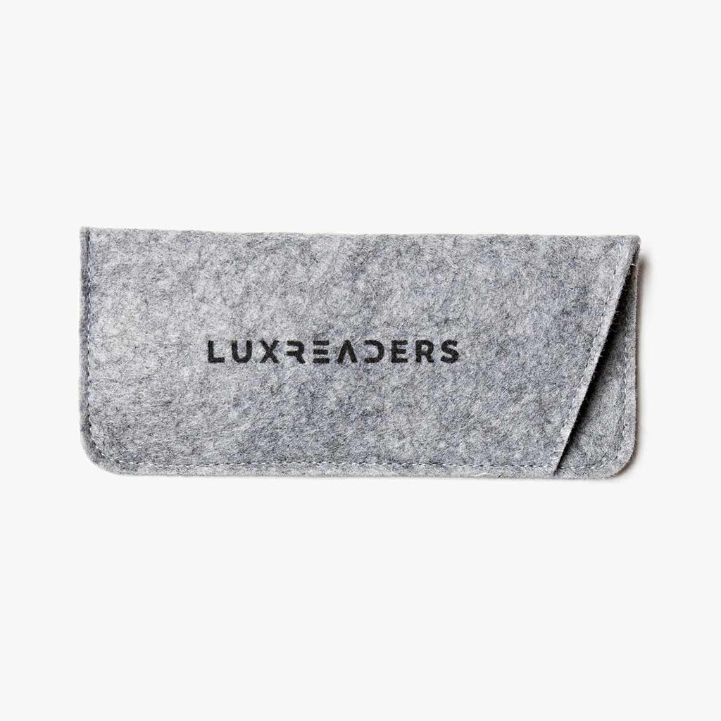 Quincy Crystal White Læsebriller - Luxreaders.dk