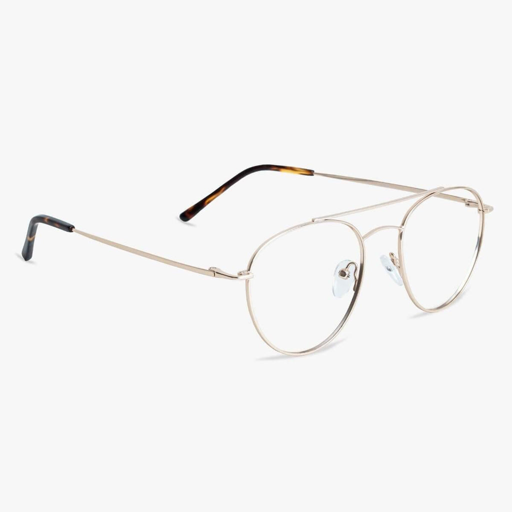 Men's Williams Gold Læsebriller - Luxreaders.dk