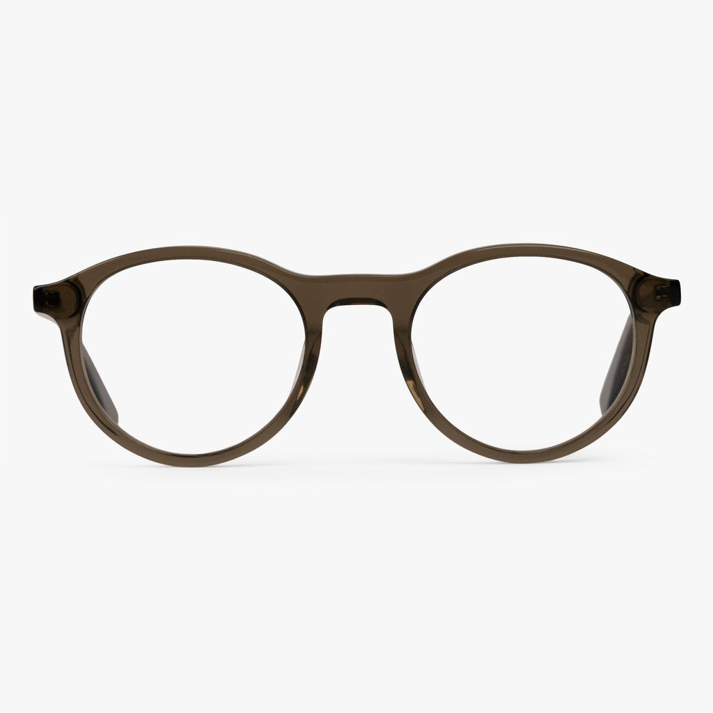 Køb Men's Walker Shiny Olive Læsebriller - Luxreaders.dk